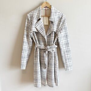 solitaire | black and white pattern jacket